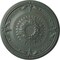 Ekena Millwork Athens Ceiling Medallion (Fits Canopies up to 3 5/8"), 26 1/4"OD x 3 1/4"P, Cloud Burst Crackle CM27ATCBC - alternate 1